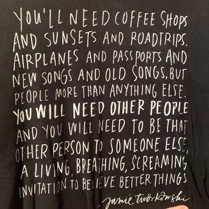 TO WRITE LOVE ON HER ARMS TWLOHA t-shirt and tank bundle. SUICIDE PREVENTION